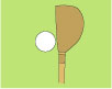 Golf: Address - Line Up the Ball Off the Heel of the Club