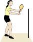 Tennis: Ready Position is Different at the Net Than in the Backcourt