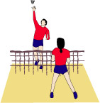 <center>Racquetless Badminton</center>