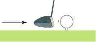 <center>Imagine Hitting a Nail Into the Ball
for a Level Swing Path</center>