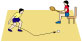 Tennis (Video Link): The Chair Drill for Low Balls