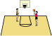 Basketball: Establish Each Player's Shooting Range