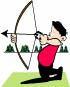 Archery: Aim Through the Second Knuckle