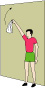 Badminton: The Towel Drill for the Backhand Overhead Stroke