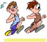Cross-Country Running: Running Pace Game