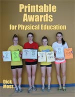 Printable Awards for PE - 46 inexpensive awards for students!