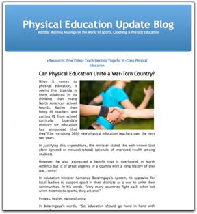 The Latest Blog Posting 