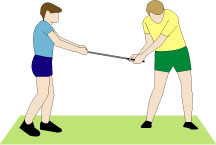 Golf: Tug of War For Better Left-Arm Pull