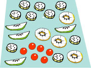 Fruit Chunks Can Be Frozen 
for a Nutritious, Tasty Snack